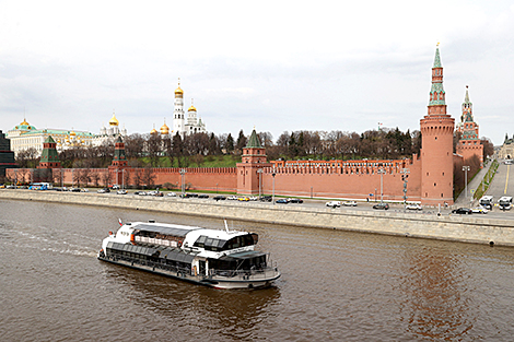 Lukashenko arrives at Moscow Kremlin for Cosmonautics Day event