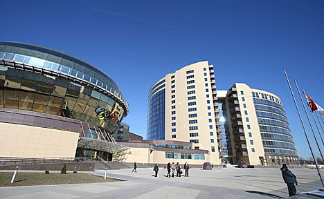 Office and hotel compound near NOC headquarters in Minsk