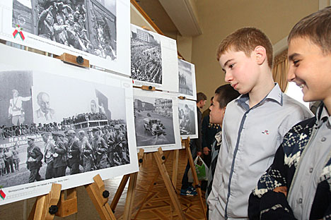 Фотавыстаўка БЕЛТА "Перамога - адна на ўсіх" у Гродне