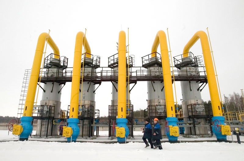 Yamal-Europe gas pipeline. The Nesvizh compressor plant