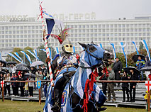 A knight festival in Minsk