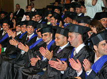 外国学生毕业证颁发仪式