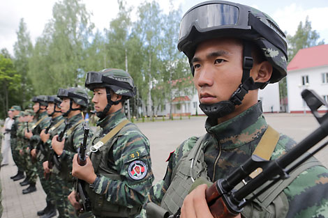 Belarus-China joint anti-terrorism exercise