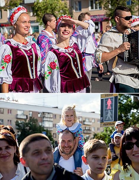 Carnival procession in Brest during City Day