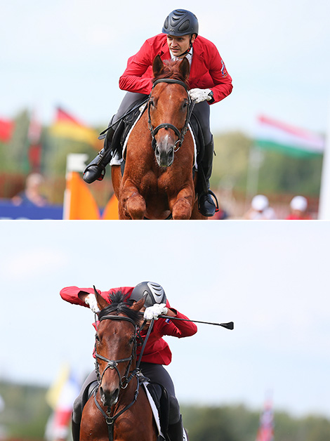 2017 UIPM European Modern Pentathlon Championships in Minsk: show-jumping 