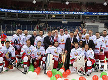 14th Christmas Amateur Ice Hockey Tournament: Belarus vs. Russia