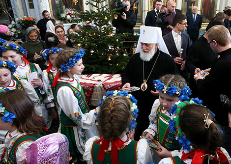 Christmas Tree celebrations in Minsk