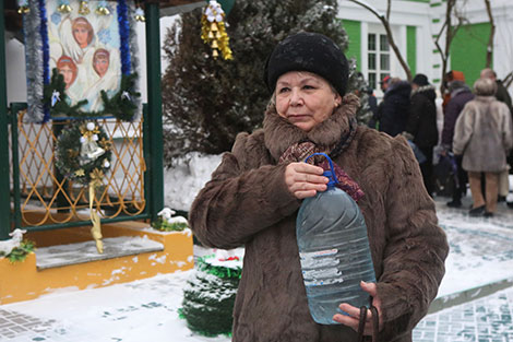 Belaursians celebrate Epiphany in the Holy Nativity of the Mother of God Convent in Grodno