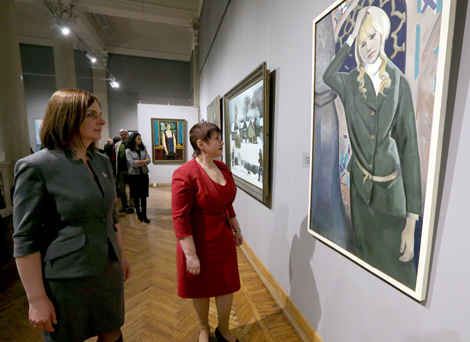 An exhibition dedicated to the 95th anniversary of Leonid Shchemelev