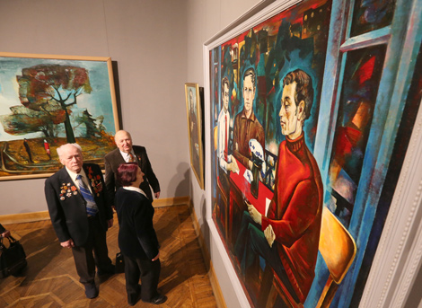 An exhibition dedicated to the 95th anniversary of Leonid Shchemelev