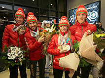 Belarusian Paralympians are back home