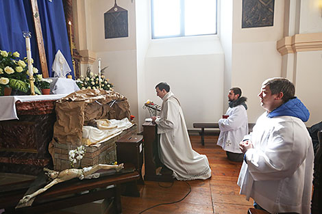 Easter services at Belarusian churches 