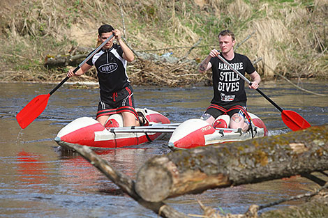 The Neman Spring festival in the Augustow Canal area