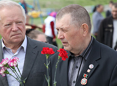 Chernobyl liquidators Nikolai Linnik and Ignat Neverovsky