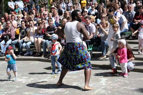 Labor Day celebrations in Gomel