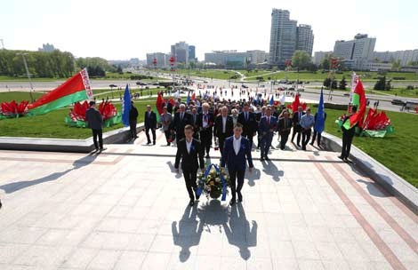 Labor Day celebrations in Minsk