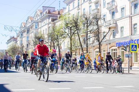 Сycling festival in Mogilev