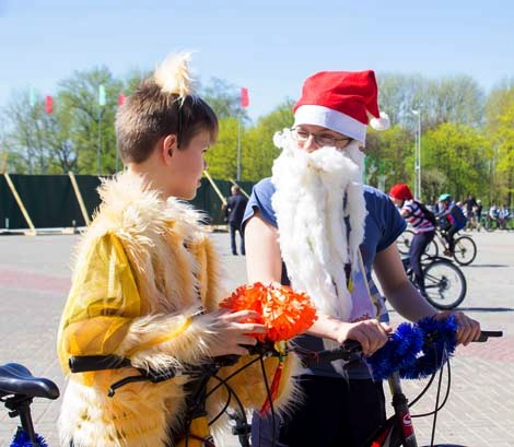 Сycling festival in Mogilev