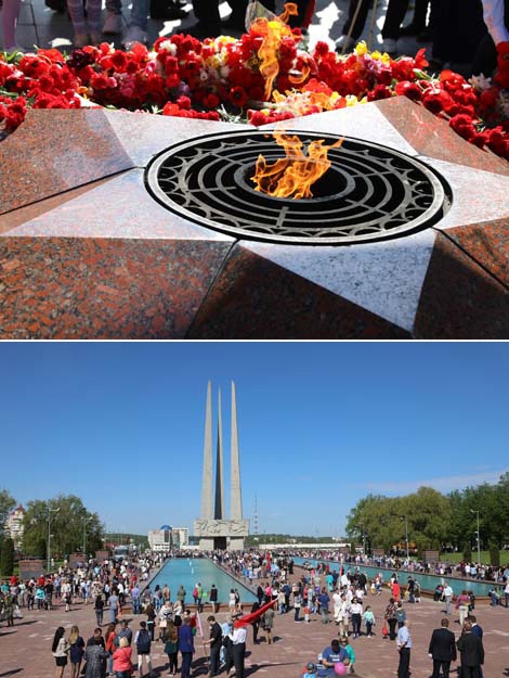 Victory Day celebrations in Vitebsk