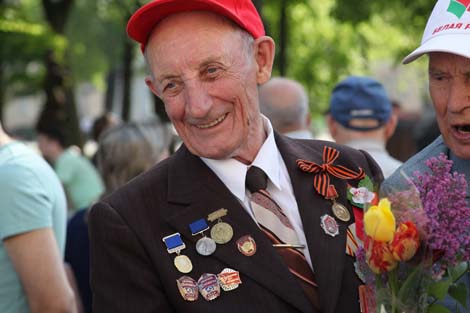 The Parade of Victors in Gomel