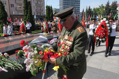 The Parade of Victors in Gomel