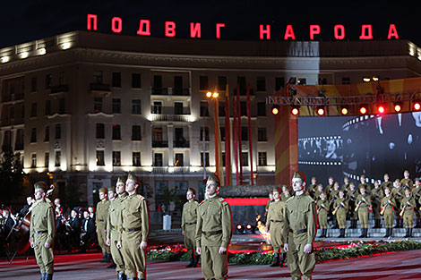 Victory Square 2018 gala concert in Minsk