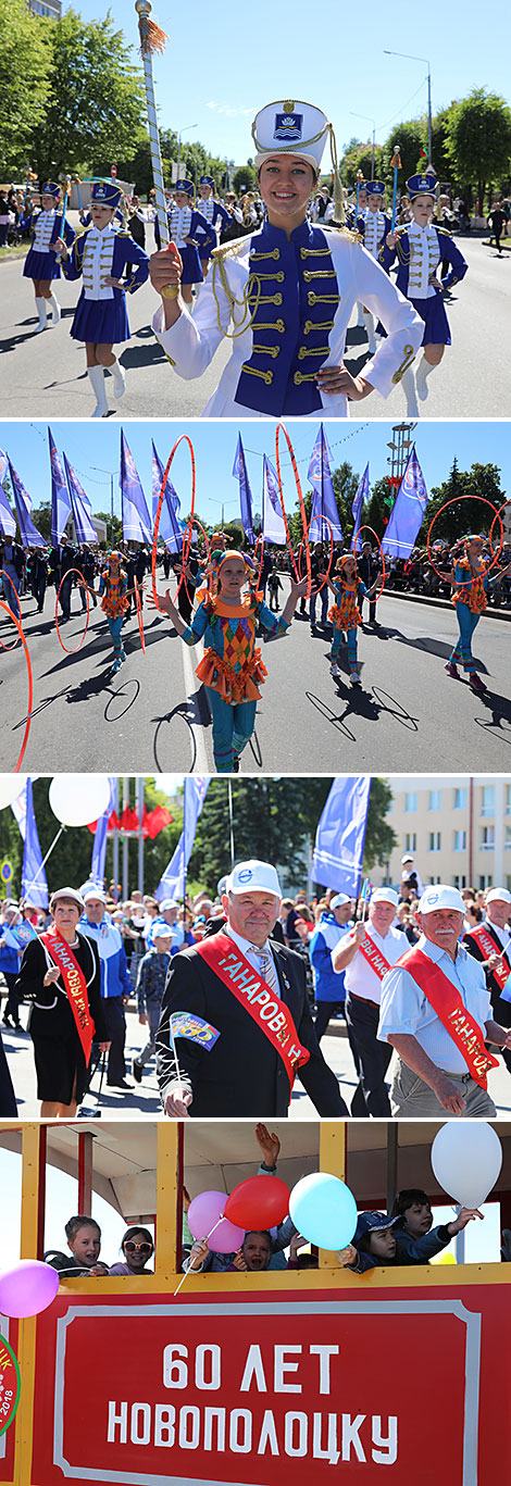 Festive procession gathered about 3,000 local residents 