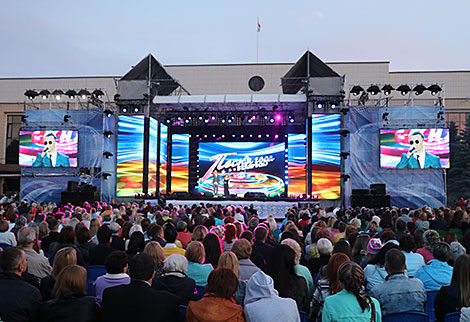 Belarus Song of the Year 2018 festival in Novopolotsk