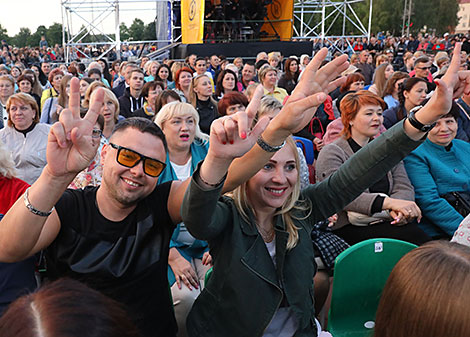 Belarus Song of the Year 2018 festival in Novopolotsk