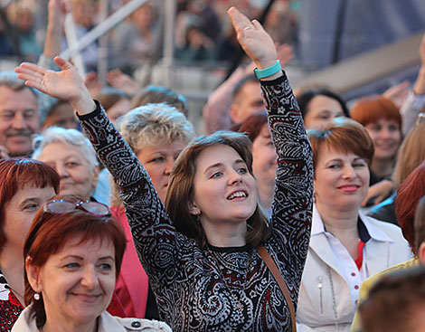 Belarus Song of the Year 2018 festival in Novopolotsk