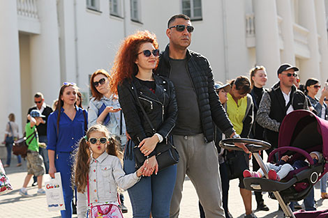 Summer music and tourist season kicked off in Minsk