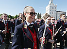 Parade of orchestras at the MTZ platform in Minsk