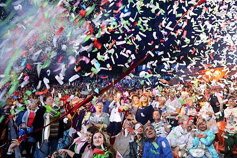 Closing ceremony of the 27th edition of the International Festival of Arts Slavianski Bazaar in Vitebsk