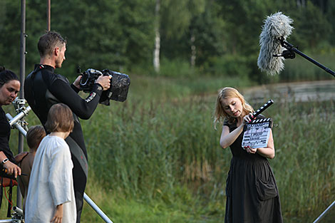 The first day of shooting Vladimir Yankovsky’s film about Yanka Kupala