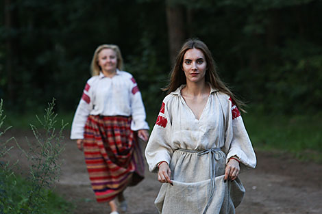 The first day of shooting Vladimir Yankovsky’s film about Yanka Kupala