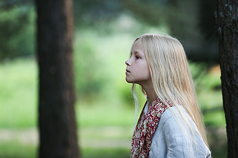 Young actress Maryana Shpakova