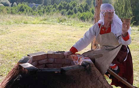 Radimichi folk festival in Chausy District