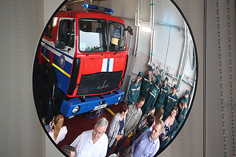 New fire station opens in Ostrovets