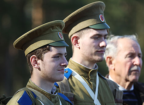 Remains of 106 WWI soldiers re-interred in Postavy District