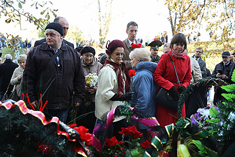 Митинг памяти жертв холокоста в Минске