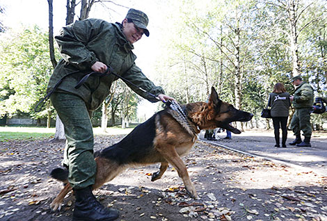 K9 center of Belarus' Armed Forces marks its 25th anniversary