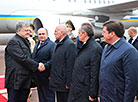 Poroshenko arrives in Gomel to attend Forum of Regions