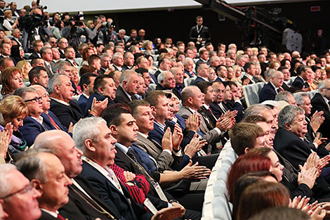 1st Forum of Regions of Belarus and Ukraine: the plenary session with the participation of the heads of state