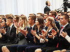 The meeting of Alexander Lukashenko with activists of the BRSM Youth Union in the Palace of Independence