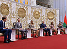 The meeting of Alexander Lukashenko with activists of the BRSM Youth Union in the Palace of Independence