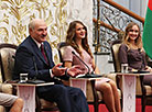 Lukashenko meets with BRSM Youth Union core group in the Palace of Independence