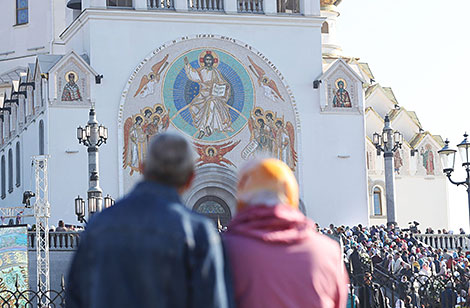 Consecration of the Memorial Church of All Saints in Minsk