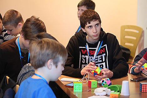 Speed cubing championship in Minsk