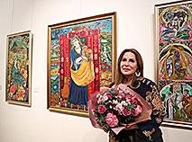 Exhibition of Azerbaijan ambassador’s spouse Naila Gandilova opens in Minsk