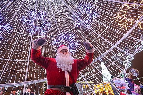 Minsk on the New Year’s Eve